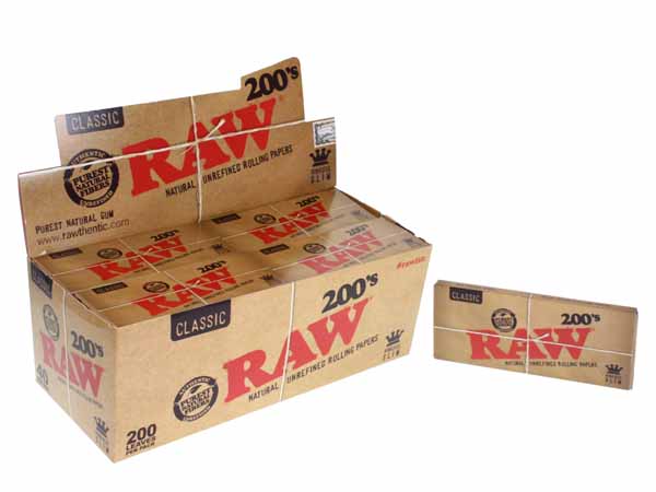 Librillos RAW 200 King Size